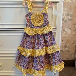 Jelly The Pug Boho Maxi Toddler Dress